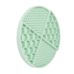 47ec72732d3d2ceb3b7de1916d54de65 Green silicone licking plate for pet slow feeding