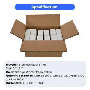 871a8cdb095408a17723b5a54fb1b445 Carton packaging of one-click pet grooming rakes for wholesale shipment from JustForPetStore manufacturer