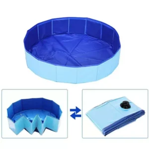 Wholesale Foldable Dog Pool – Portable Pet Bath & Outdoor Swimming Pool with Drain Valve for Grooming & Summer Water Play