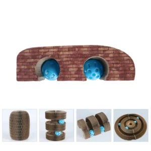 bridge shape cardboard cat scratcher