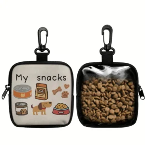 Multi-style portable pet treat pouch for wholesale assortment