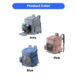 Retail ready packaging of pet backpack carrier for pet stores