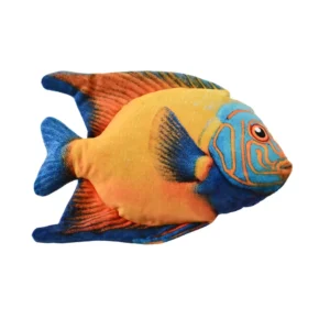 Realistic Fish Plush Dog Toy with Squeaker – Soft Interactive Chew Toy for Small & Medium Dogs (Wholesale)