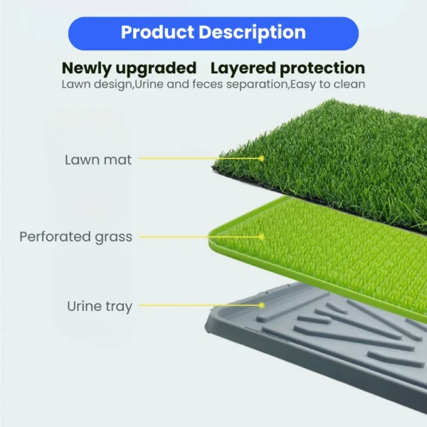 10003 dog potty training with artificial grass toilet