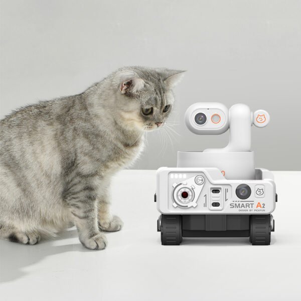 PickFun AI pet camera live view PickFun AI pet camera live view and snapshot controls in the mobile app