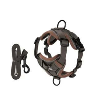 Breathable Adjustable Pet Harness and Leash Set for Cats and Small Dogs | Wholesale Dog Harnesses