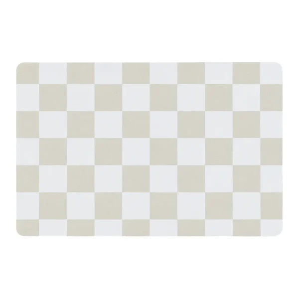 Waterproof Checkerboard Pet Feeding Mat for Dogs and Cats