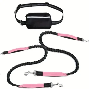 Outdoor Sports Reflective Dog Leash with Bag