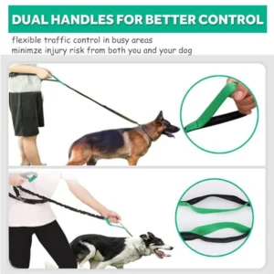 Outdoor Sports Reflective Dog Leash with Bag – product view 4