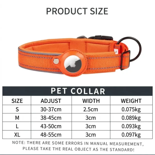 dchwm0028158-02.webp Reflective Adjustable GPS Pet Tracker Protective Case Collar – product view 2