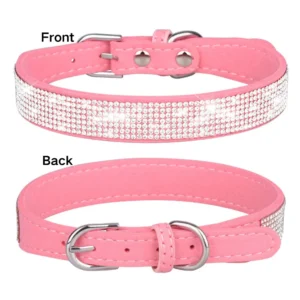 dchwm0028630-02.webp Adjustable Sparkling Soft Pet Collar – product view 2