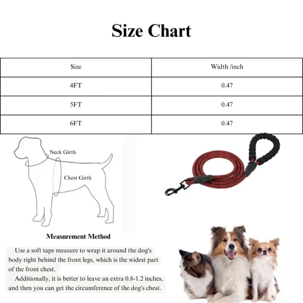 dchwm0030831-02.webp Adjustable No-Choke Leash for All Sizes Dog – product view 2