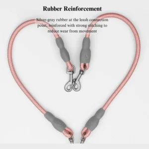 dchwm0032126-06.webp Dual Dog Leash for Walking Two Medium Dogs at Once – product view 6