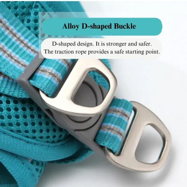 dchwm0032952-04.webp Breathable Reflective Pet Harness for Dogs and Cats – product view 4