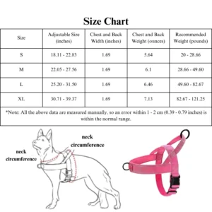 dchwm0034708-02.webp Adjustable Chest Strap Dog Vest Harness for Large Breeds – product view 2