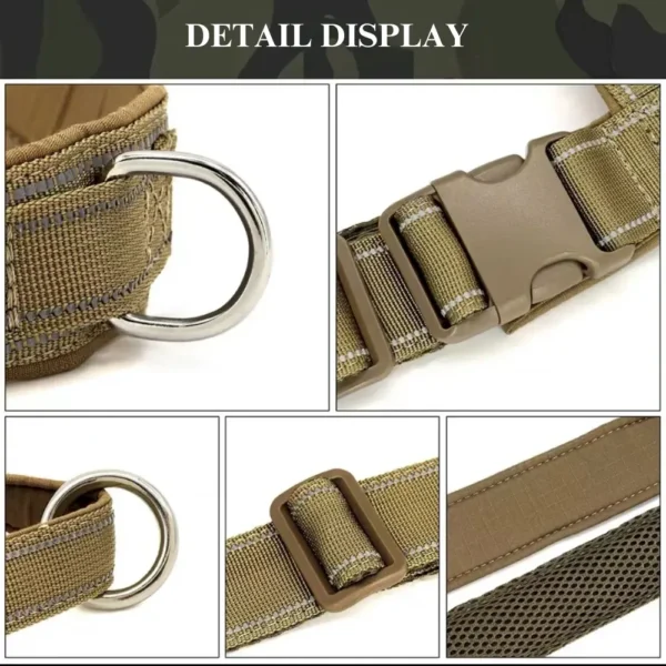 dchwm0034708-03.webp Adjustable Chest Strap Dog Vest Harness for Large Breeds – product view 3