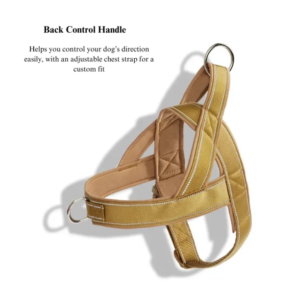 dchwm0034708-05.webp Adjustable Chest Strap Dog Vest Harness for Large Breeds – product view 5