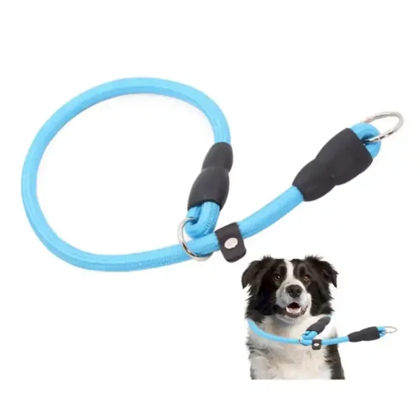 Dog Slip Collar No Pull Choker Collar for Dogs Slip Collars with Slidable Stopper