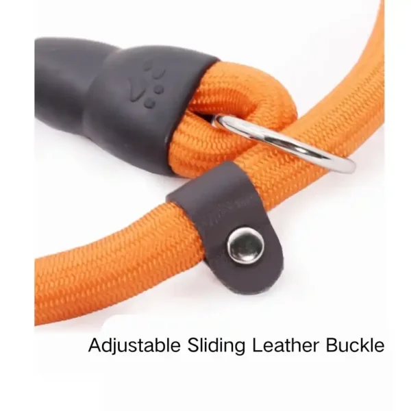 dchwm0034942-04.webp Dog Slip Collar No Pull Choker Collar for Dogs Slip Collars with Slidable Stopper – product view 4
