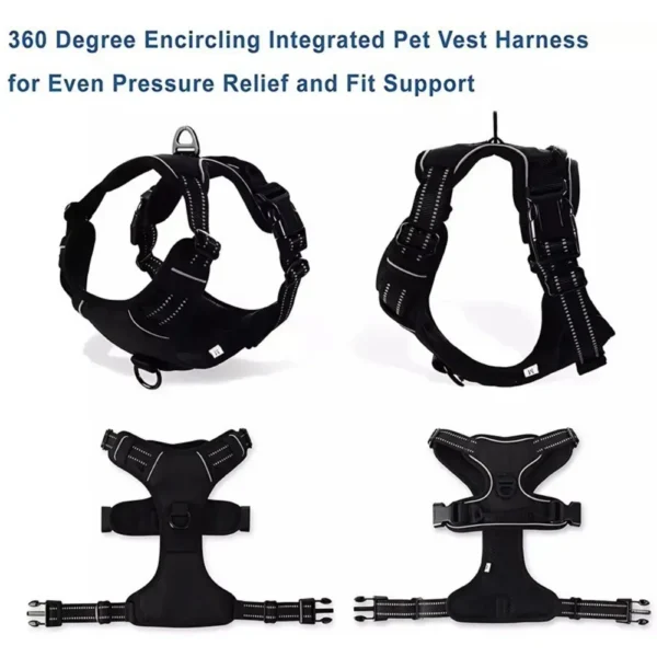 dchwm0036748-05.webp Reflective Heavy-Duty Pet Harness for Large Dogs – product view 5