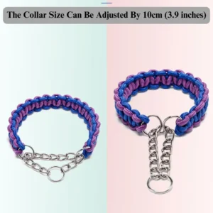 dchwm0046823-02.webp Premium Dog Leash with Anti-Shock P Chain Collar for Large Breeds – product view 2