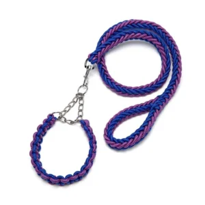 Nylon Eight-Strand Rope Braiding Anti-Shock Leash for Large Dogs | Wholesale Dog Leashes