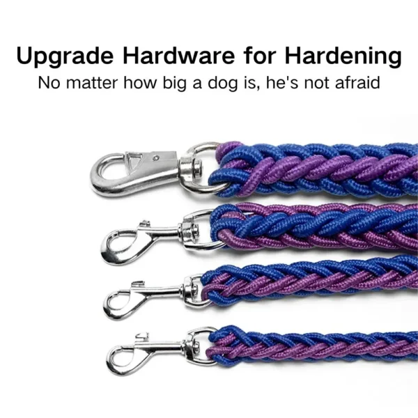 dchwm0047096-02.webp Nylon Eight-Strand Rope Braiding Anti-Shock Leash for Large Dogs – product view 2