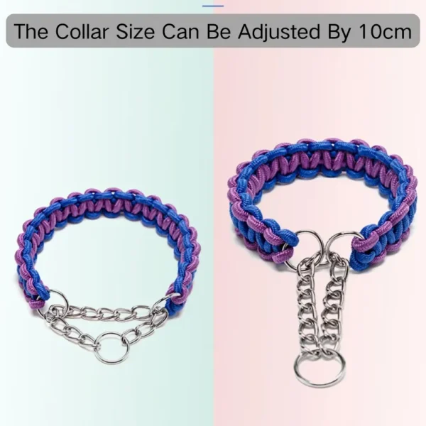 dchwm0047096-03.webp Nylon Eight-Strand Rope Braiding Anti-Shock Leash for Large Dogs – product view 3