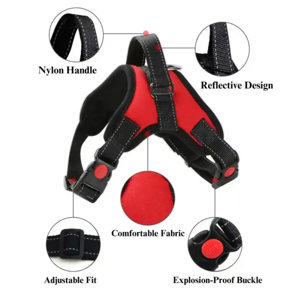 dchwm0051497-03.webp Dog Vest Harness with Handle Pet Harness for Small Medium Large Dogs – product view 3