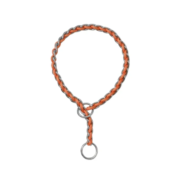 dchwm0051504-05.webp Chew Proof Metal Dog Leash for Medium Large Dogs – product view 5