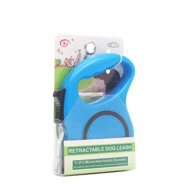 dchwm0115827_002.webp 16.4 Ft Retractable Dog Leash with Nylon Tape and Chrome-Plated Hook
