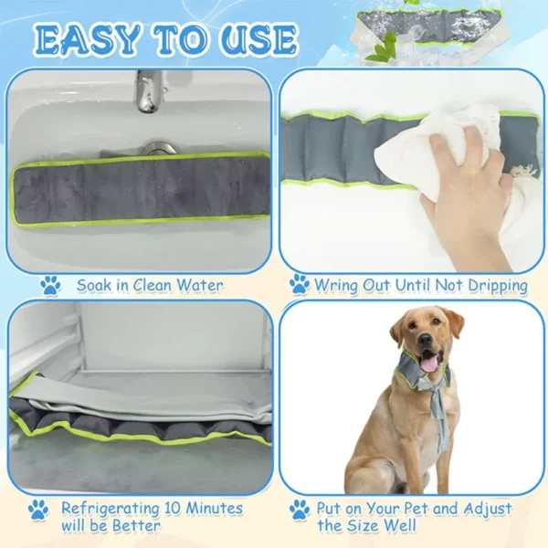 dchwm0122255-06.webp Summer Outdoor Wearable Cooling Neck Wrap for Dogs – product view 6