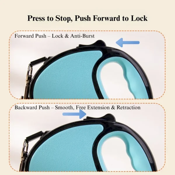 dchwm0127184-04.webp Dog Retractable Leash Explosion Proof Tangle Free Walking Lead – product view 4