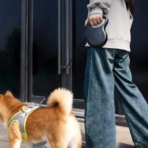 dchwm0144749-02.webp 9.8 Ft Pet Accessories Outdoor Automatic Heavy Duty Retractable Dog Leash – product view 2
