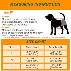 dchwm0146461-05.webp 2 Pack Reflective Adjustable Pet Dog Diaper Harness with Straps – product view 5