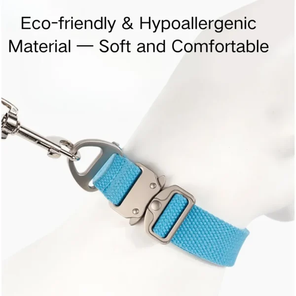 dchwm0148948-07.webp Adjustable Polyester Cotton Collar with Light-Alloy Buckle – product view 7
