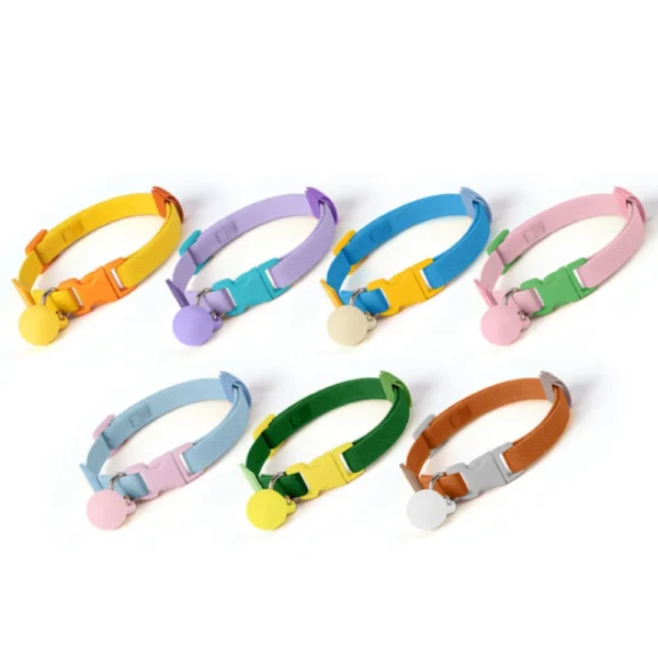 Soft and Elastic Adjustable Dogs Cat Collar Decorative Pet Necklace
