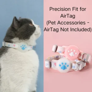 dchwm0160453-07.webp Silicone Airtag Holder Adjustable Love Heart and Paw Pet Collar – product view 7