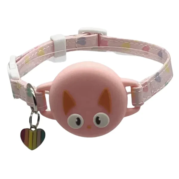 dchwm0170460-03.webp Silicone Airtag Holder Adjustable Cat Pet Collar – product view 3