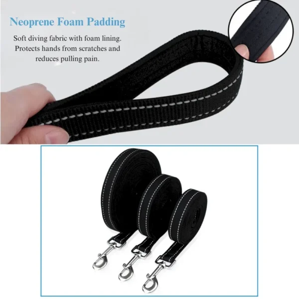 dchwm0175740-02.webp Dog Tracking Leash Reflective Long Pet Training Lead Rope – product view 2