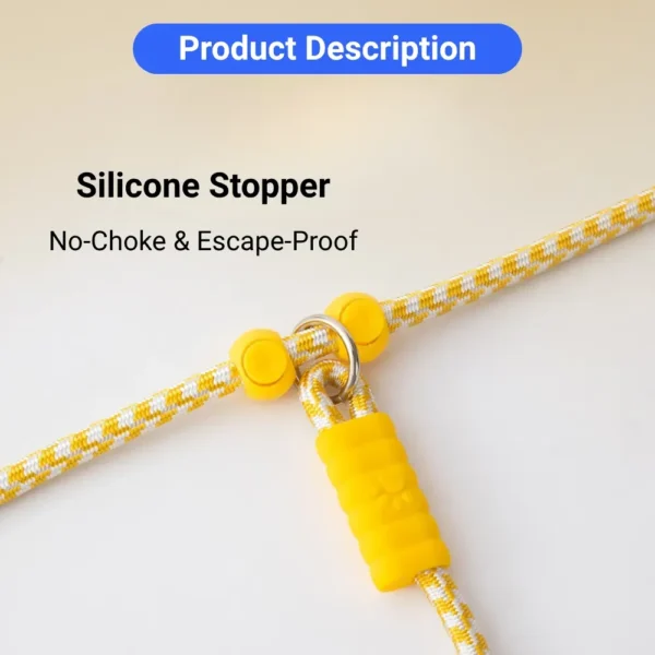 dchwm0193870-04.webp Durable Adjustable Nylon Integrated Anti Pull Dog Leash – product view 4