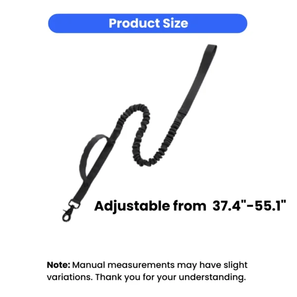 dchwm0219366-03.webp 4 Color Option Outdoor Dog Walking Tactical Leash – product view 3