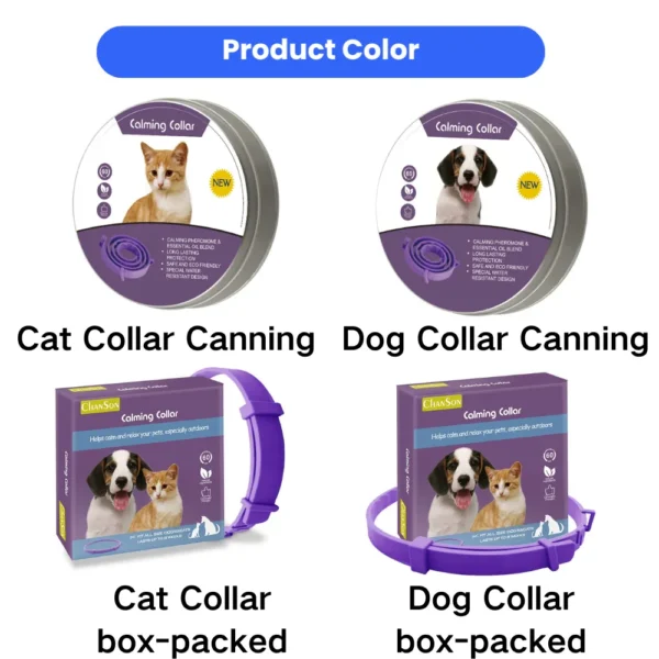dchwm0234907-02.webp Pet Calm Essential Oil Anxiety Relief Collar for Dogs and Cats – product view 2