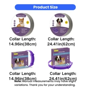 dchwm0234907-03.webp Pet Calm Essential Oil Anxiety Relief Collar for Dogs and Cats – product view 3