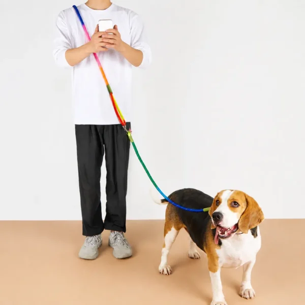 dchwm0259739-05.webp Reflective Hands-Free Rope Dog Leash for Medium and Large Dogs – product view 5