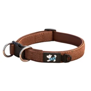Adjustable Soft Padded Dog Collar with Dual D-Rings | Wholesale Dog Collars