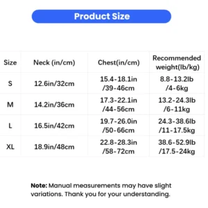 dchwm0263445-03.webp Reflective Saddle Style Dog Harness for Small and Medium Dogs – product view 3