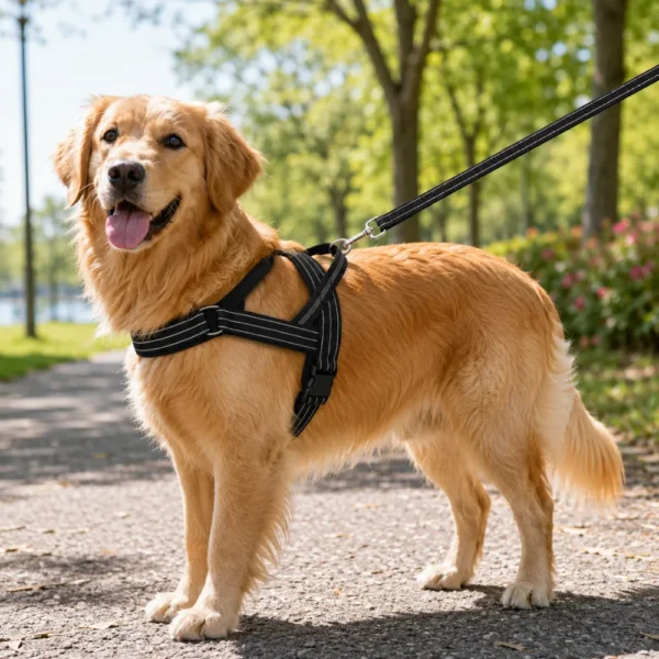 dchwm0264048-05.webp Reflective Tactical Dog Harness for Medium and Large Dogs – product view 5