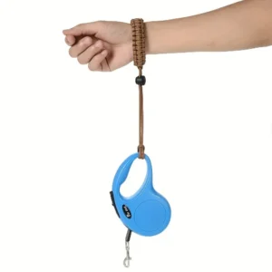 Adjustable Dog Leash Wrist Strap Anti-Loss Paracord Safety Band