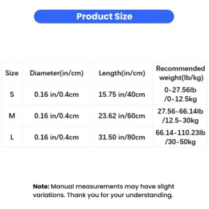 dchwm0272684-03.webp Shock Absorbing Anti-Pull Steel Cable Dog Slip Lead Collar 3 Colors Assorted – product view 3